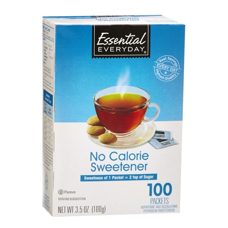 Essential Everyday No Calorie Sweetener Packets