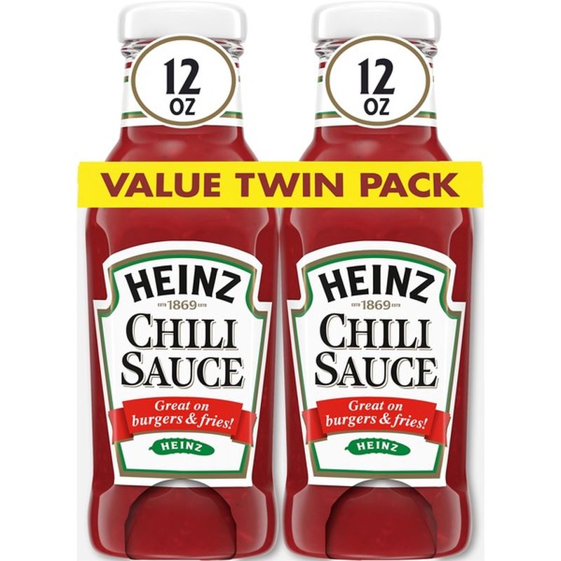 Heinz Chili Sauce Value Twin Pack (12 oz) Instacart