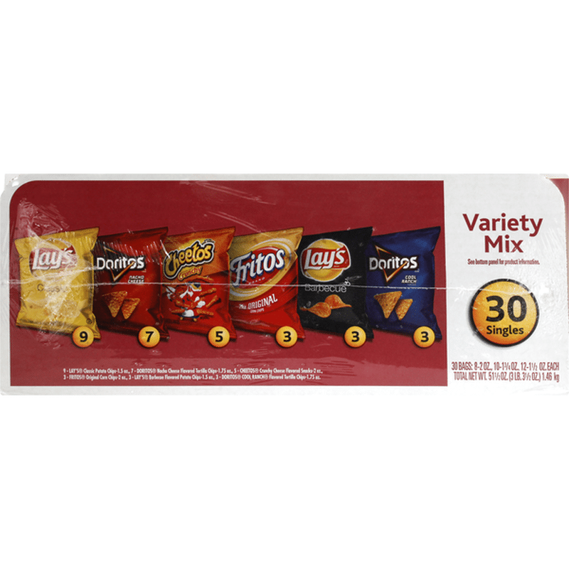 Frito Lay's Variety Mix Snacks (30 ct) from Stater Bros. - Instacart