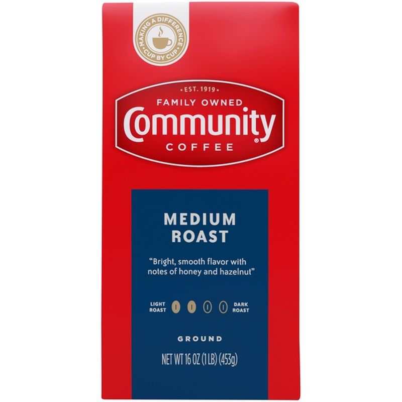 Community Coffee Medium Roast 16 Oz Instacart