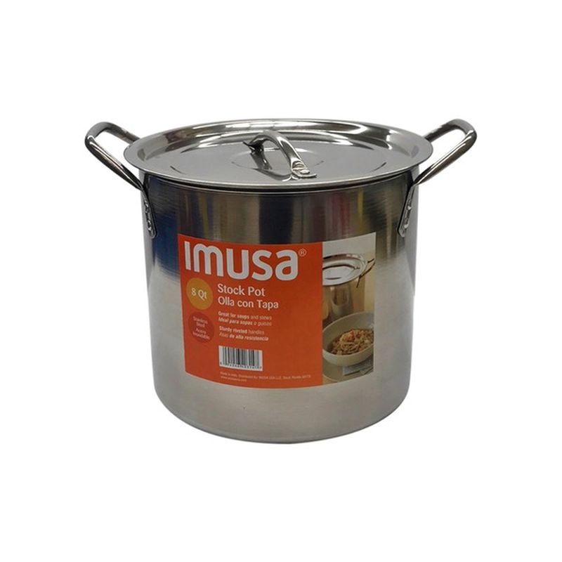 Imusa Stock Pot, 8 Quart (1 each) Instacart