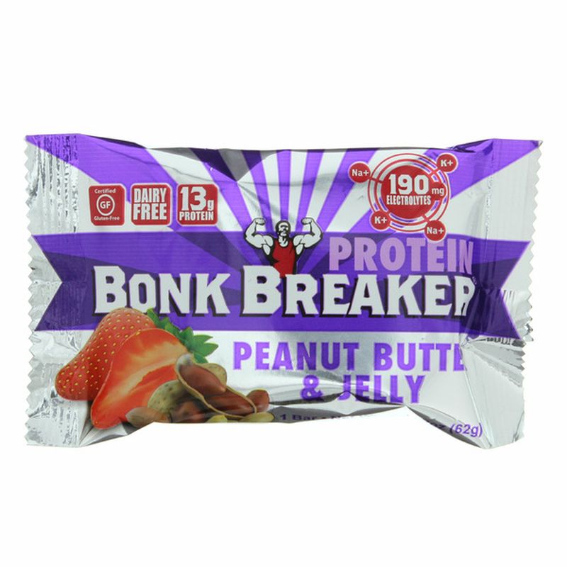 Bonk Breaker Peanut Butter And Jelly High Protein Bar