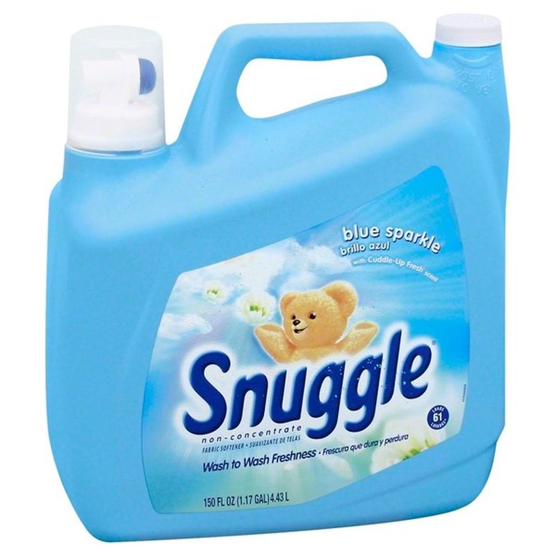 Snuggle Fabric Softener, Blue Sparkle, NonConcentrate (150 oz) from