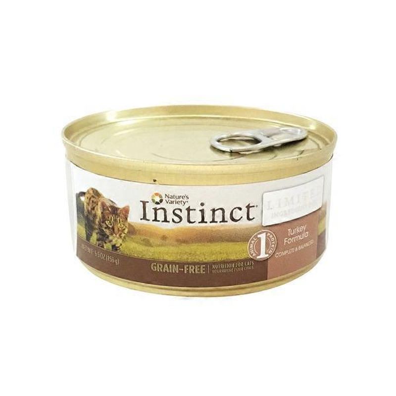 instinct limited ingredient turkey cat food