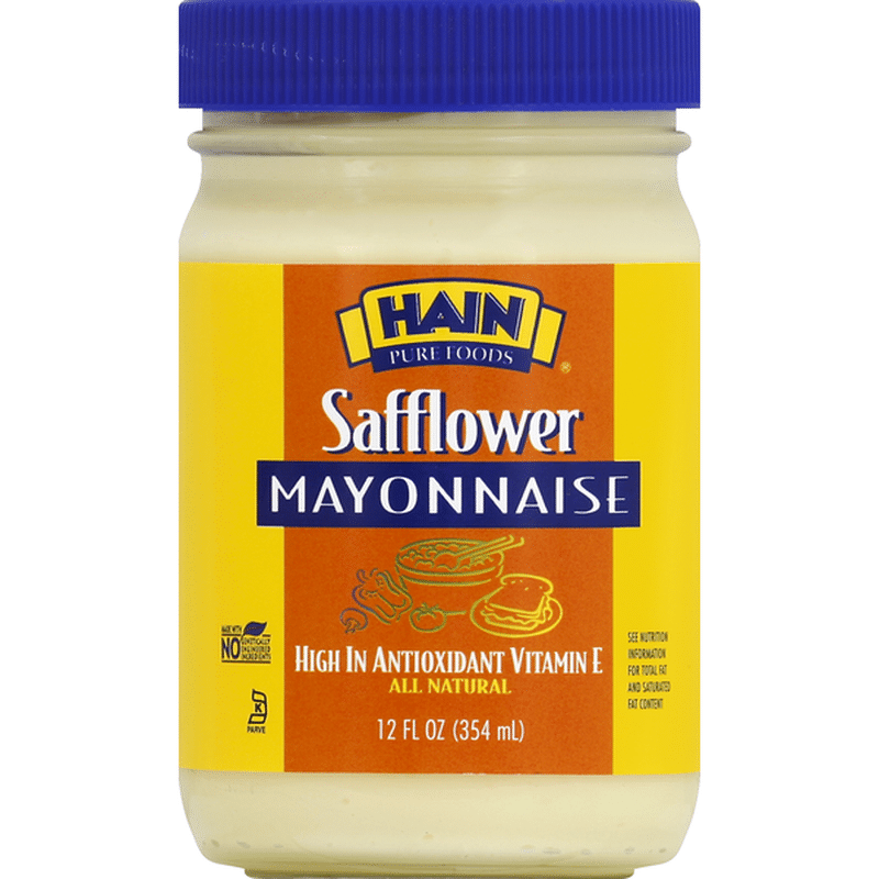 Hain Pure Foods Mayonnaise, Safflower (12 oz) Instacart