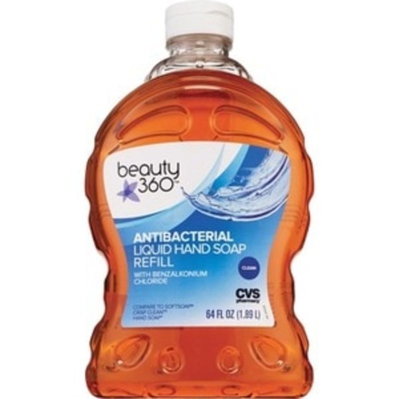 Beauty 360 Liquid Hand Soap, Antibacterial, Refill (56 oz) Instacart