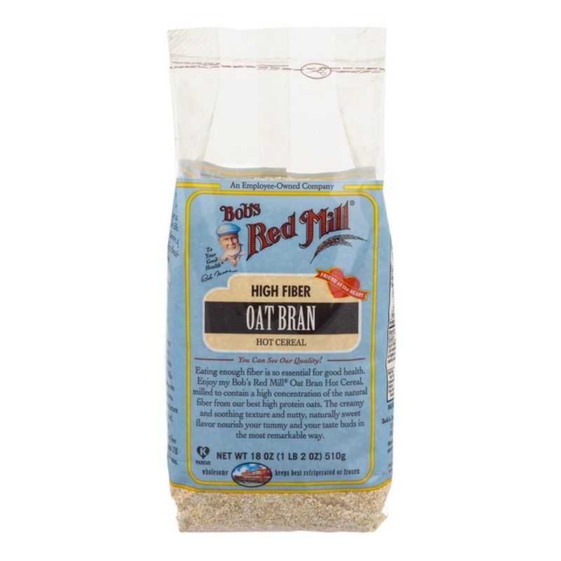 Bob's Red Mill High Fiber Oat Bran Hot Cereal (18 oz) from Safeway