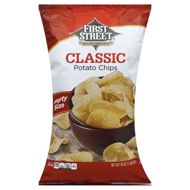 First Street Classic Potato Chips (1.5 Oz) Delivery Or Pickup Near Me 