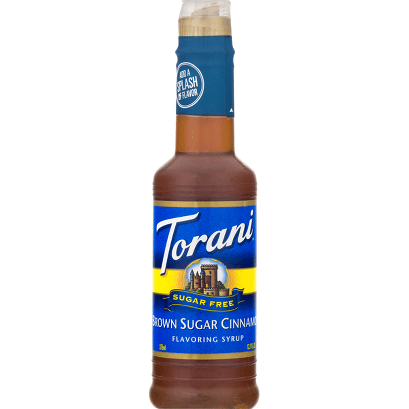 Torani Flavoring Syrup, Sugar Free, Brown Sugar Cinnamon (375 ml