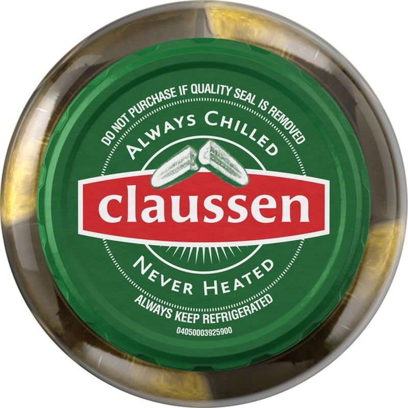 Claussen Kosher Dill Pickle Wholes (32 fl oz) Instacart