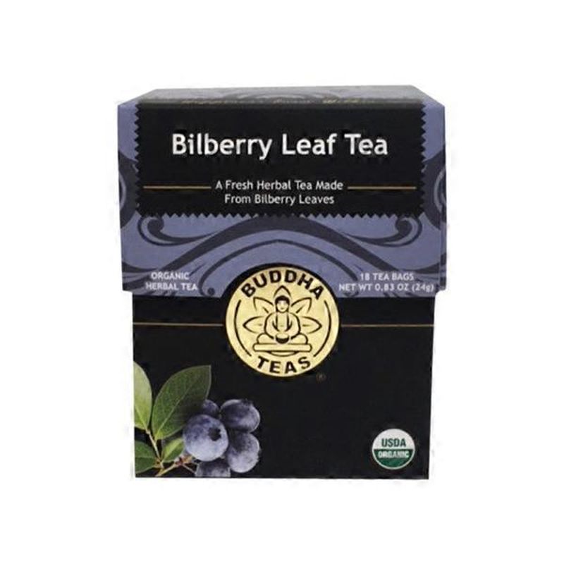 Buddha Teas Bilberry Leaf Tea Bags (18 ct) Instacart