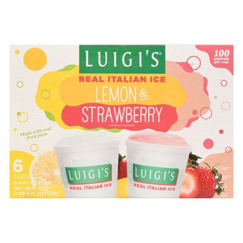 Luigi's Real Italian Ice (6 fl oz) Instacart