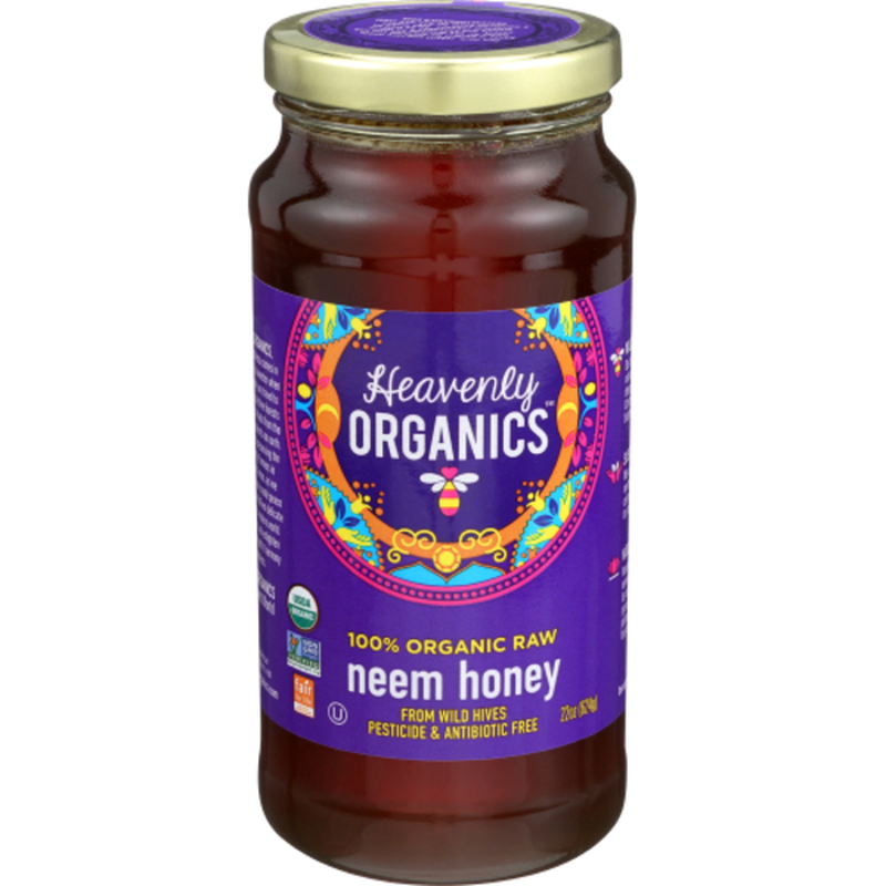 Heavenly Organics 100 Organic Raw Honey (22 oz) Instacart