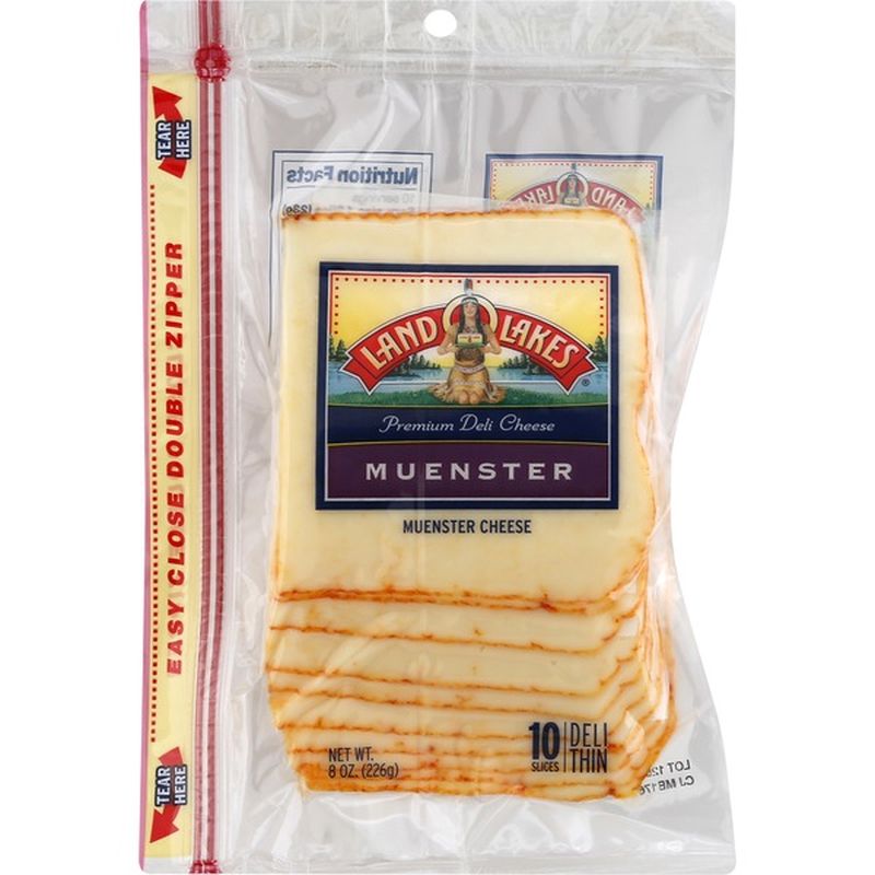 Land O' Lakes Cheese, Muenster, Deli Thin (10 each) Instacart
