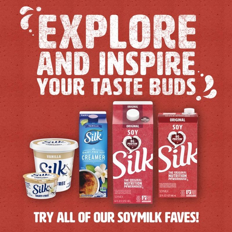 Silk Original Soy Milk (64 fl oz) Instacart