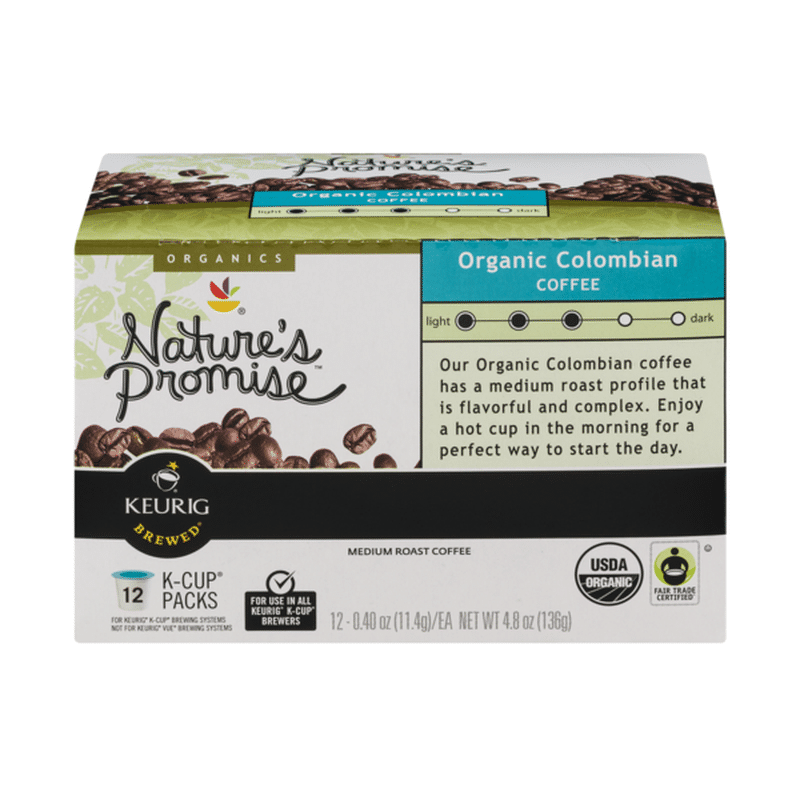 Nature's Promise Organic Columbian Single Serve Coffee (12 each) from