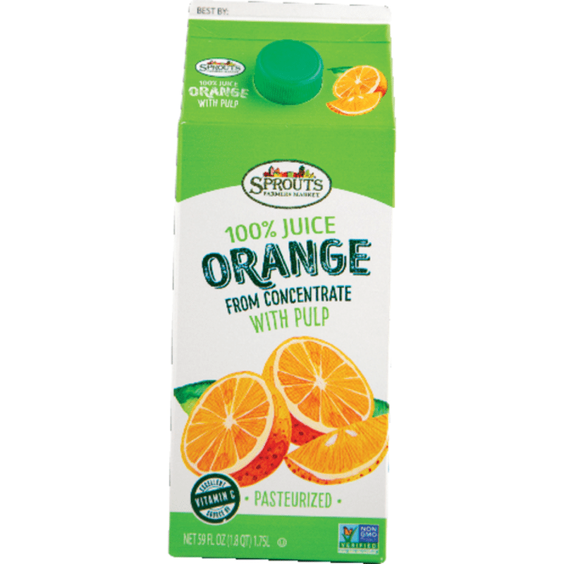 Sprouts Orange Juice From Concentrate With Pulp (59 fl oz) Instacart