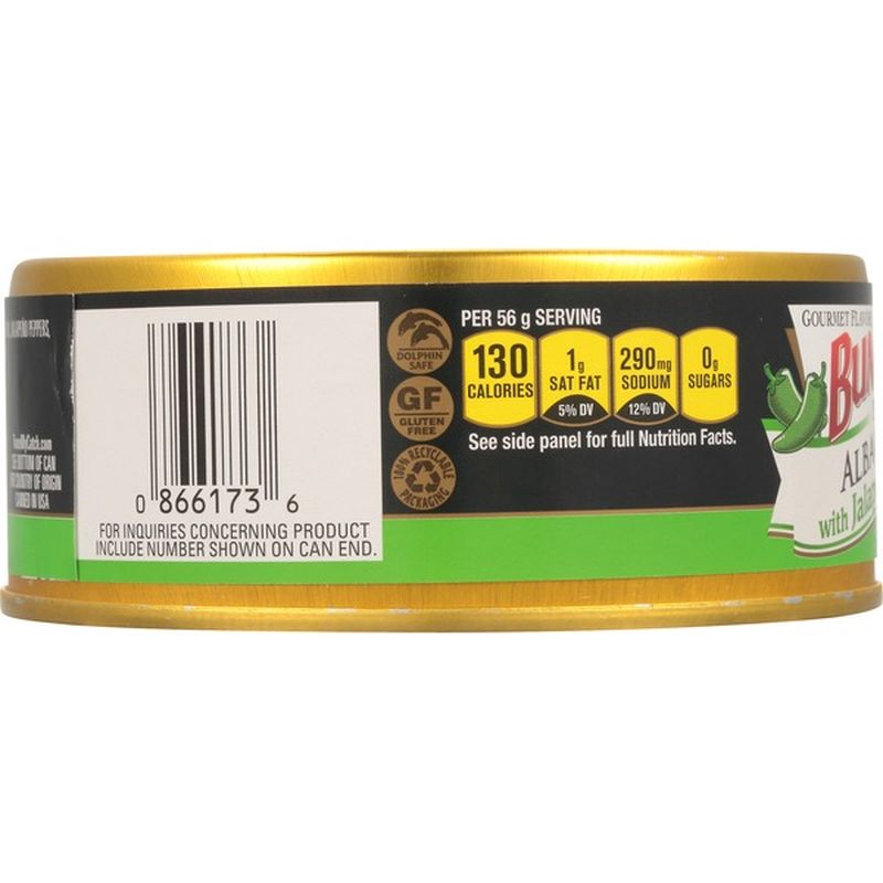 Bumble Bee Prime Fillet Albacore Tuna with Jalapeños & Olive Oil (5 oz