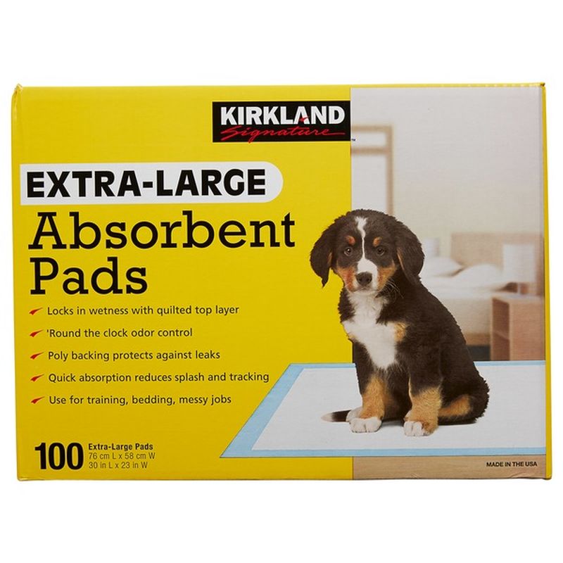 Kirkland Signature Absorbent Pads, 23"x30", 100 ct (100 ct) from Costco