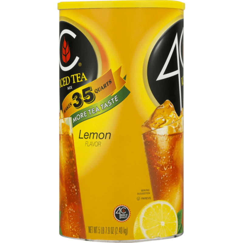 4C Iced Tea Mix, Natural Lemon Flavor (92.8 oz) from Costco Instacart