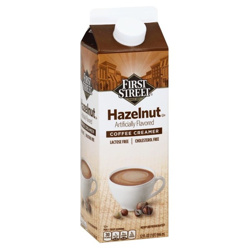 First Street Coffee Creamer, Hazelnut (32 oz) - Instacart