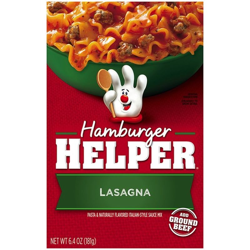 Can You Use Buttermilk Instead Of Milk In Hamburger Helper Betty Crocker Lasagna Hamburger Helper 6 4 Oz Instacart