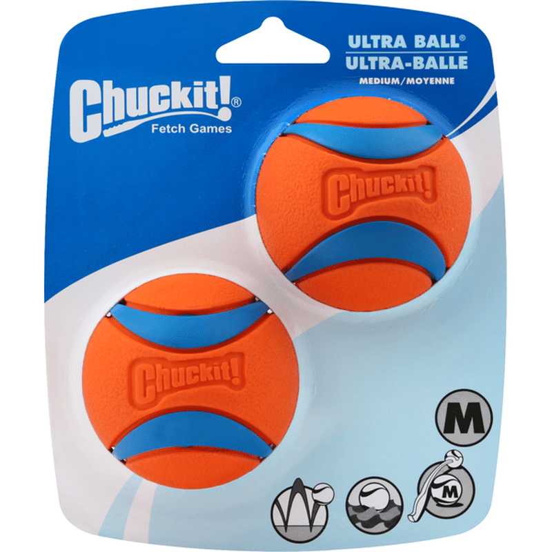 Chuckit! Balls, Ultra, Medium, 2 Pk (2 each) - Instacart