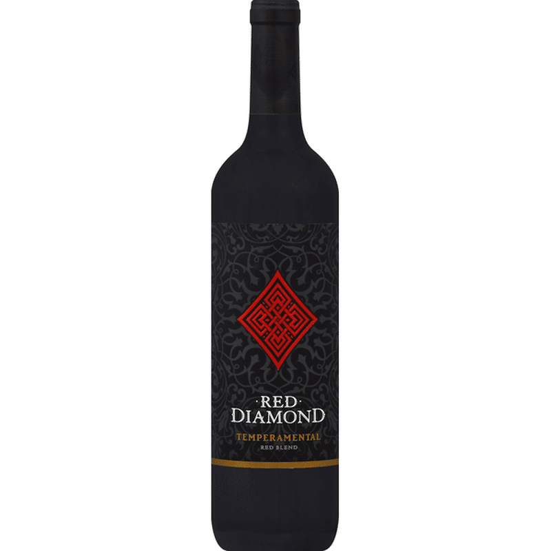 Red Diamond Wine, Temperamental, Red Blend (750 ml) Instacart