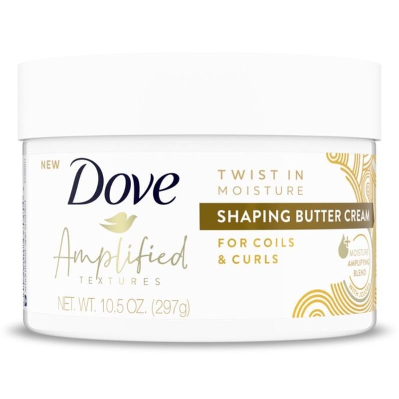 Dove Amplified Textures Shaping Butter Curl Cream With Jojoba (10.5 oz