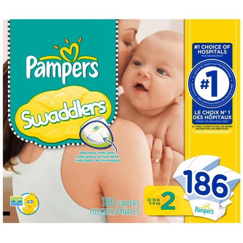 pampers size 2 186