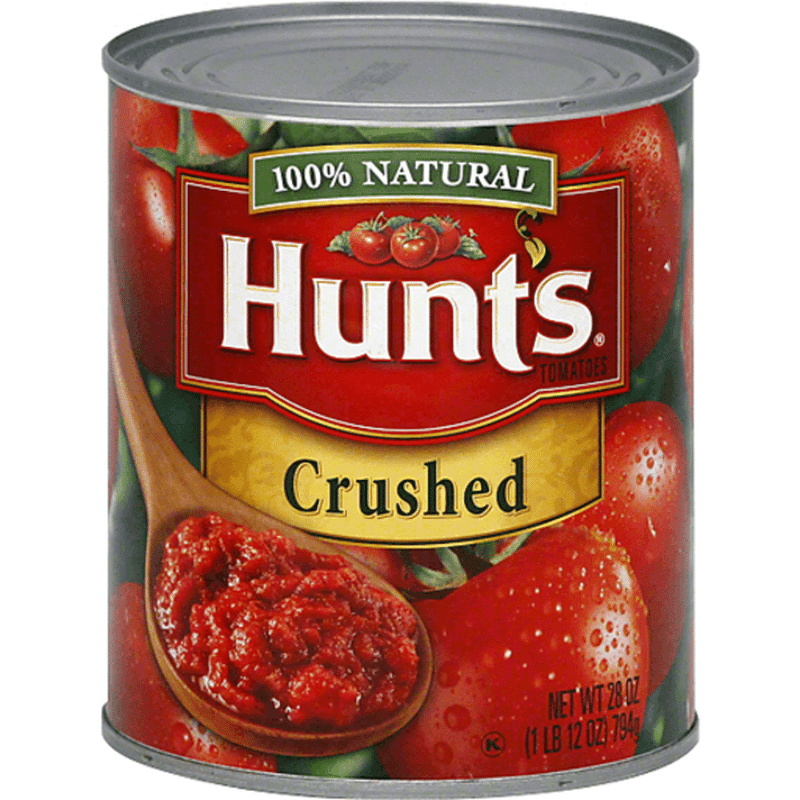 Hunt's Crushed Tomatoes (28 oz) from Festival Foods Instacart