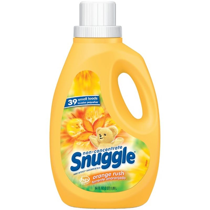 Snuggle Orange Rush NonConcentrate Liquid Fabric Softener (64 fl oz