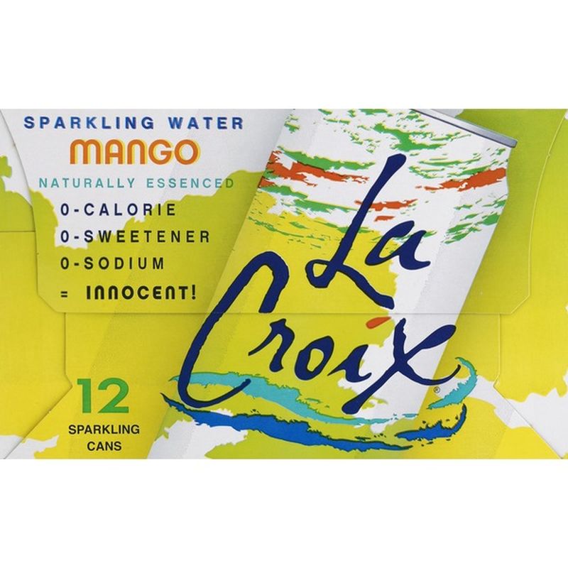 LaCroix Sparkling Water, Naturally Mango Essenced (12 fl oz) Instacart