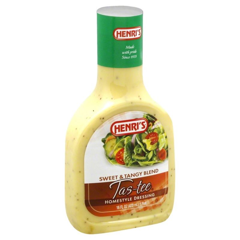 Henris Dressing, Homestyle, Sweet & Tangy Blend (16 oz) - Instacart