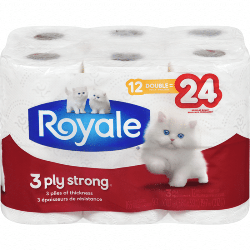 Royale 3-Ply Strong Bathroom Tissue