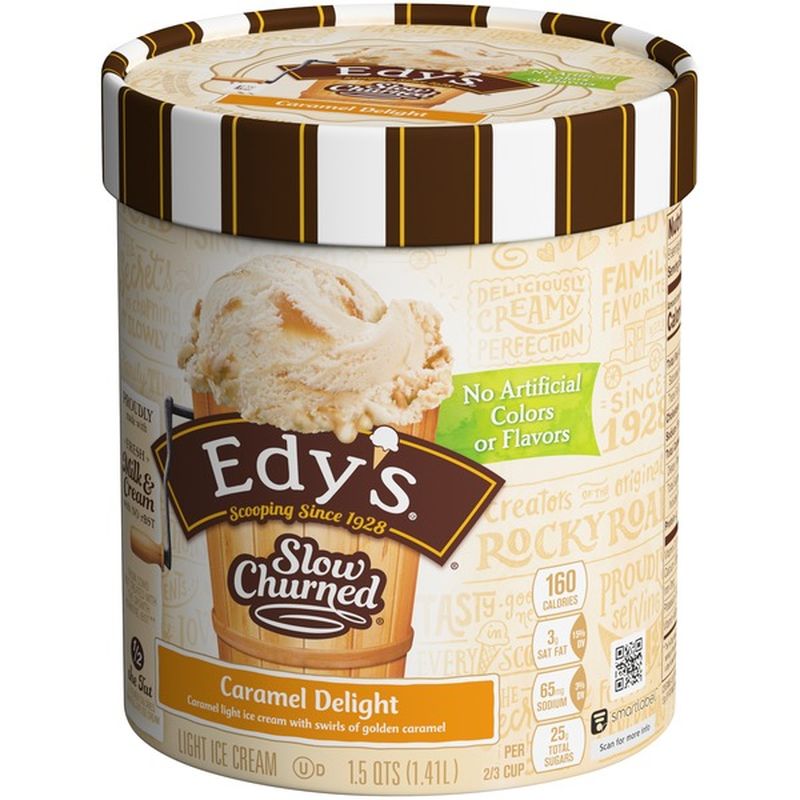 Edy's/Dreyer's Caramel Delight Light Ice Cream (1.5 qt) from Safeway