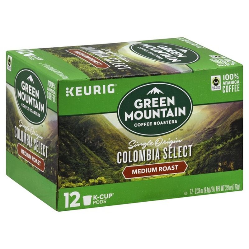 Green Mountain Coffee K-Cup Pods Colombia Select (12 ct) - Instacart