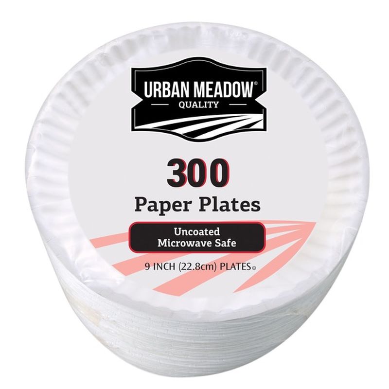 Urban Meadow 9" Uncoated Plates