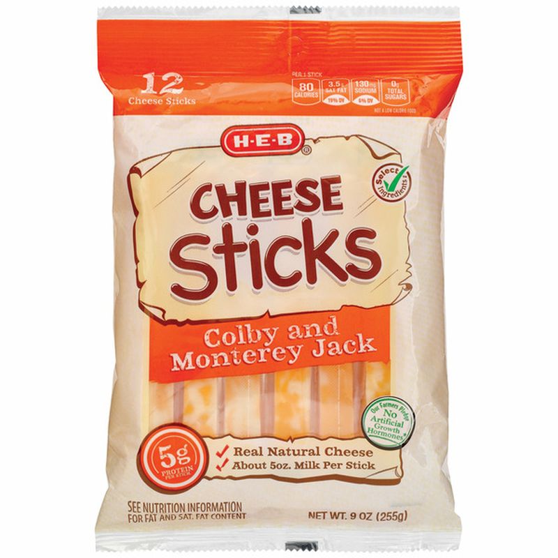 H-E-B Colby Jack Cheese Sticks