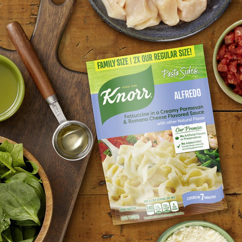 Knorr Pasta Sides Alfredo Family Size (8.8 oz) Instacart