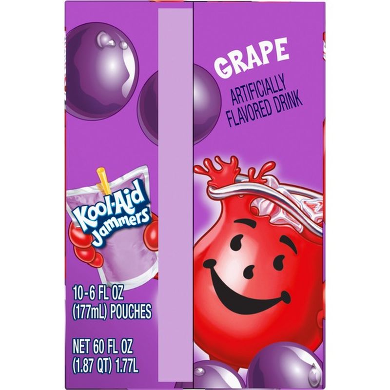 KoolAid Jammers Grape Flavored Drink (6 fl oz) from Shoppers Instacart
