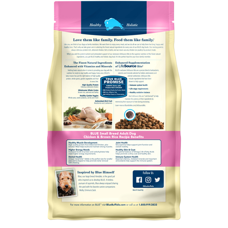 Picture of Blue Buffalo Life Protection Formula Natural Adult Small Breed Dry Dog ...