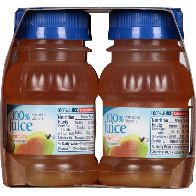 Gerber Juice Pear Juice Fruit (4 fl oz) - Instacart