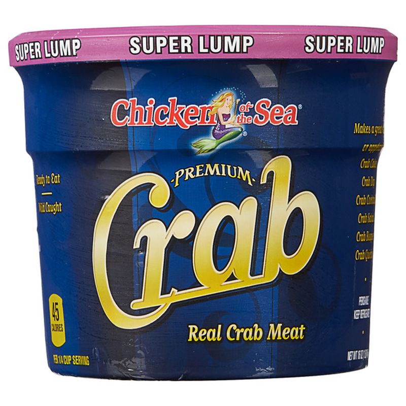 Chicken of the Sea Premium Crab Real Crab Meat Super Lump