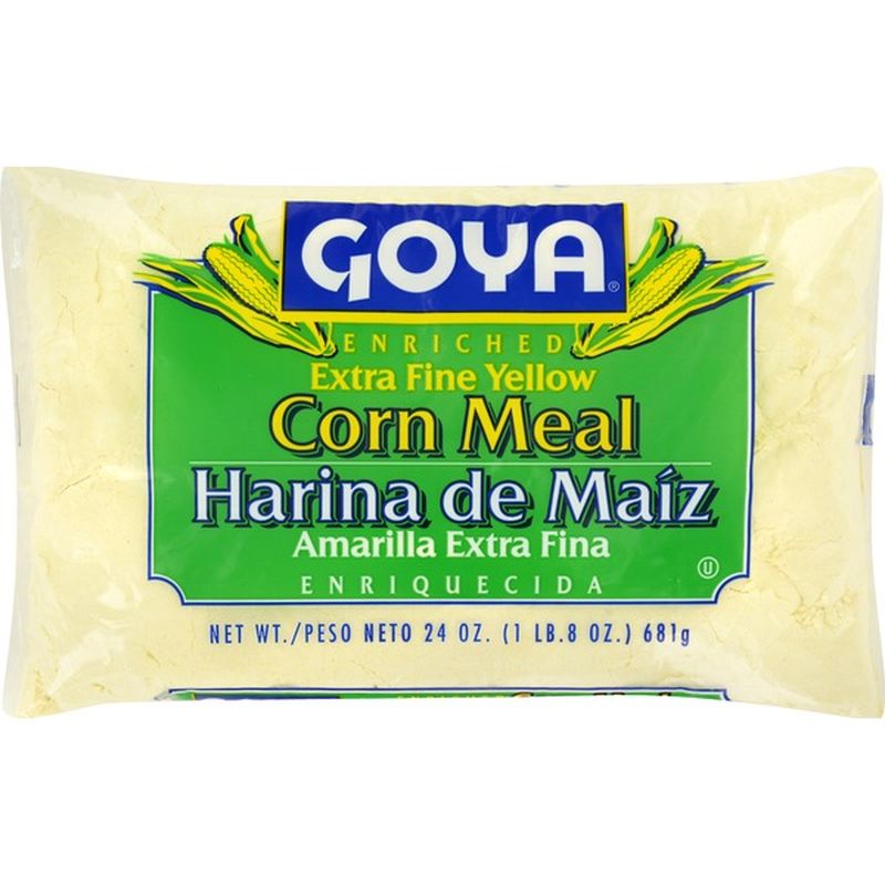 Goya Extra Fine Yellow Corn Meal (24 oz) Delivery or Pickup Near Me Instacart