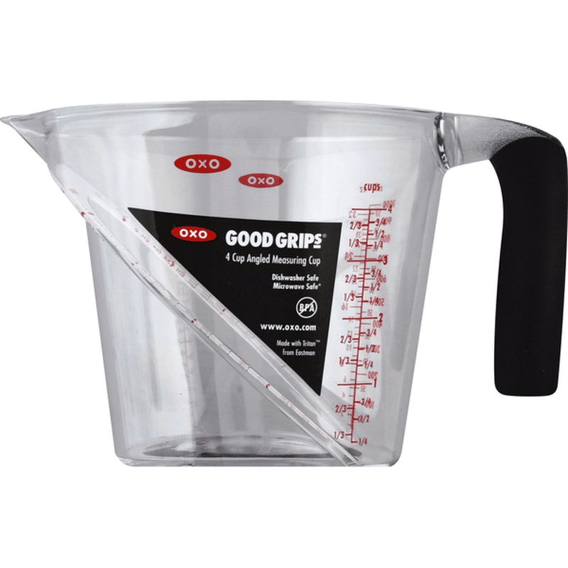 OXO Measuring Cup, Angled, 4 Cup (1 each) Instacart