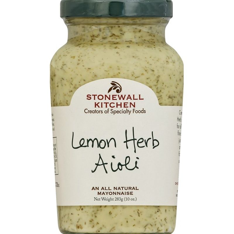 Stonewall Kitchen Aioli Lemon Herb 10 Oz Instacart   Large 28313c48 1e01 4779 8138 D60d8822df5b 