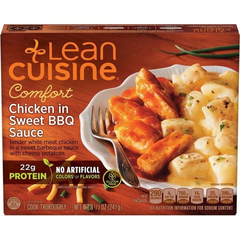 Lean Cuisine Features Chicken in Sweet BBQ Sauce Frozen Meal (9 oz