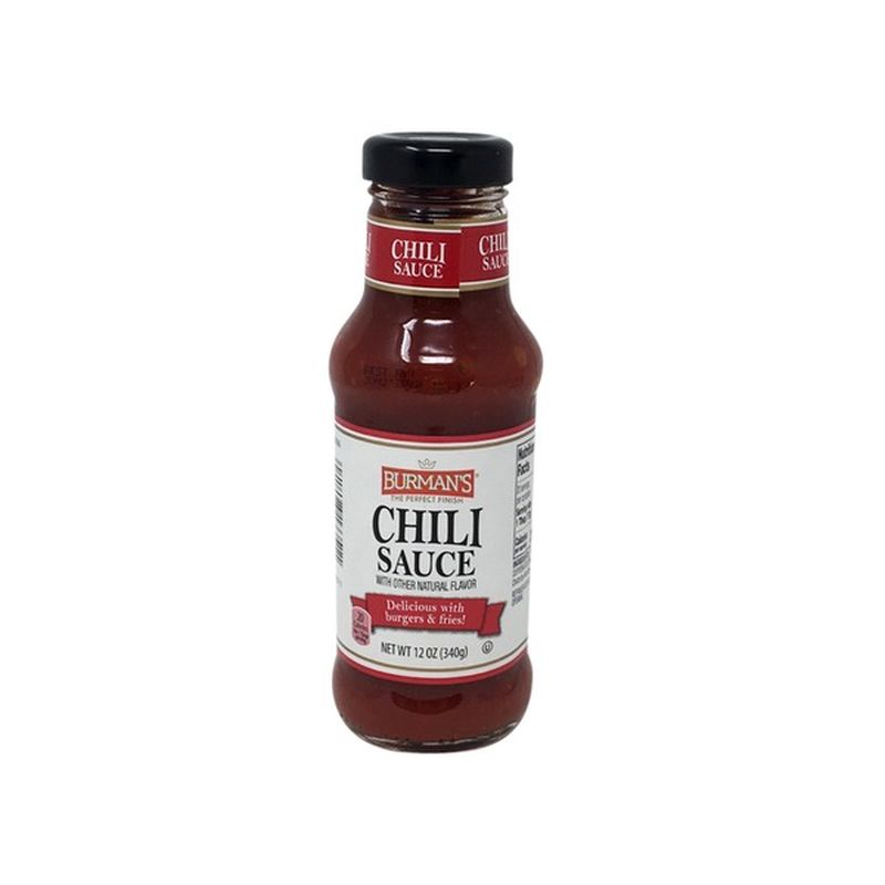 Burman's Chili Sauce (12 oz) - Instacart