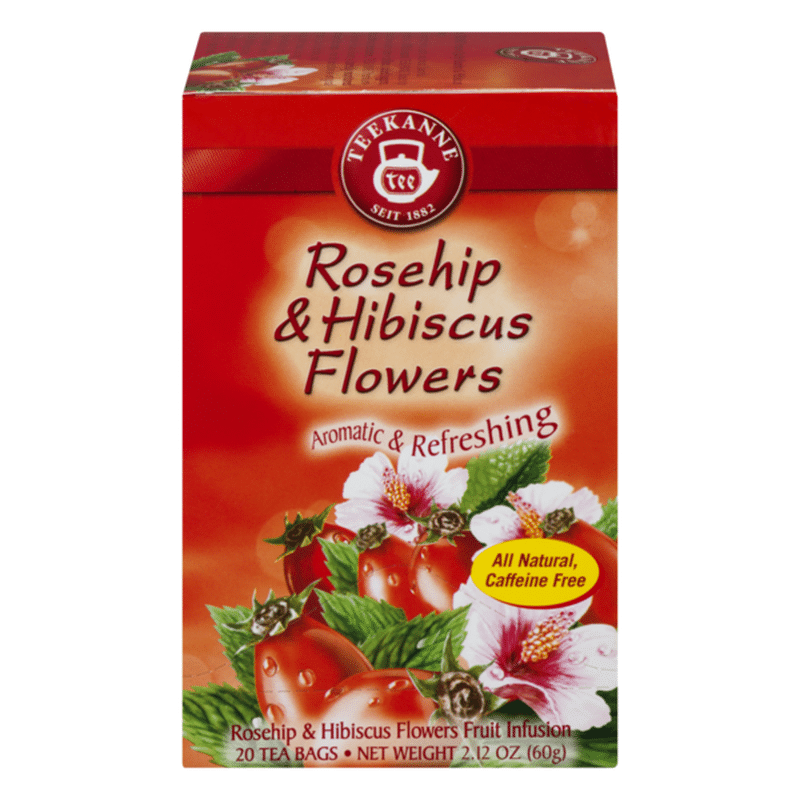 Teekanne Tea Rosehip Hibiscus Flower 2 12 Oz Instacart